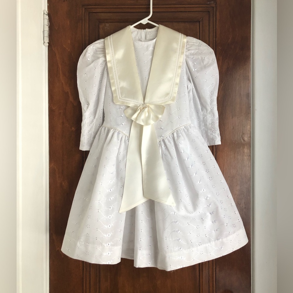 90s eyelet dress